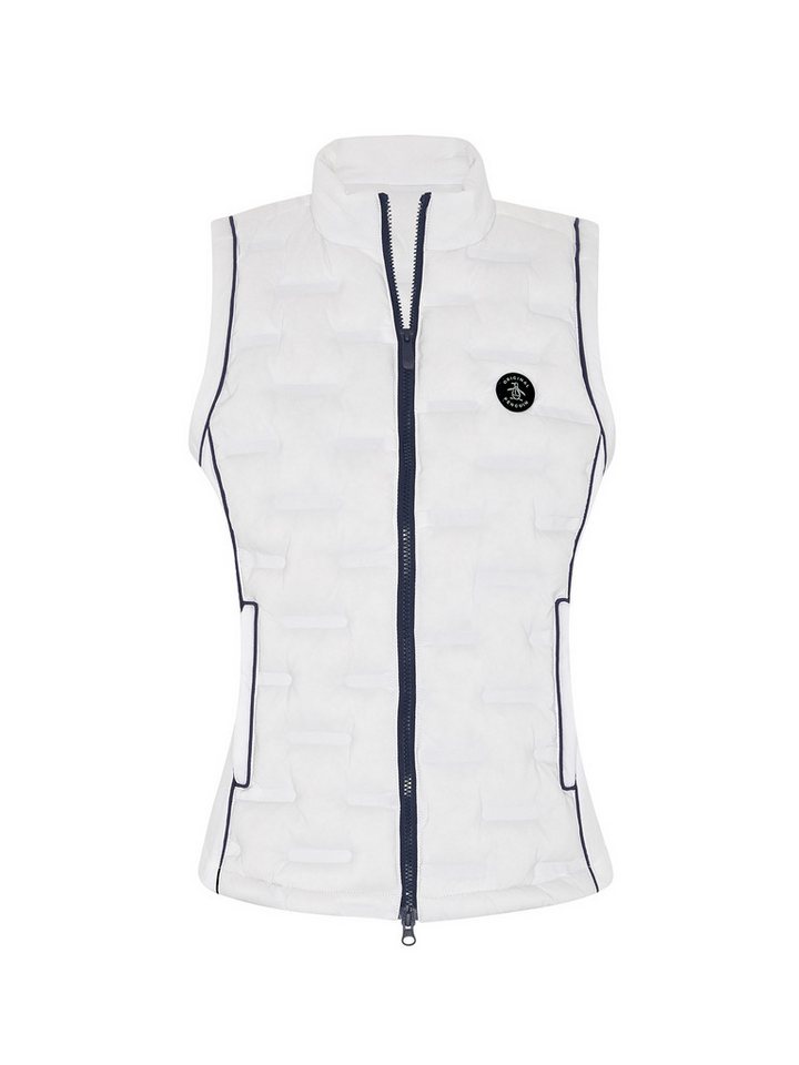 Original Penguin Golfweste Penguin Golf Weste Insulated Weiß-Blau Damen von Original Penguin