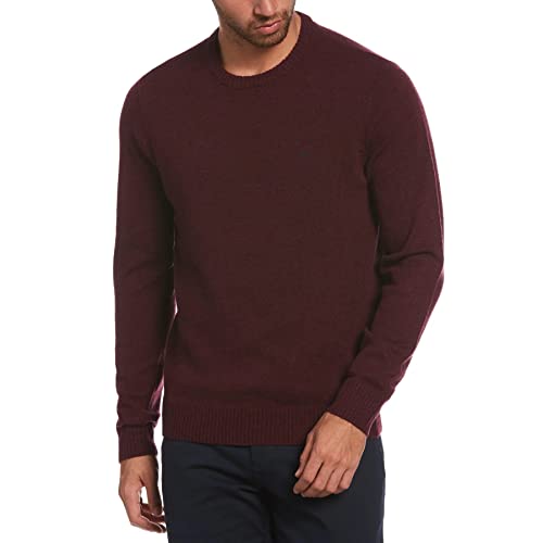 Original Penguin Herren Lammwolle Pullover, Tawny Port, 608, Large von Original Penguin