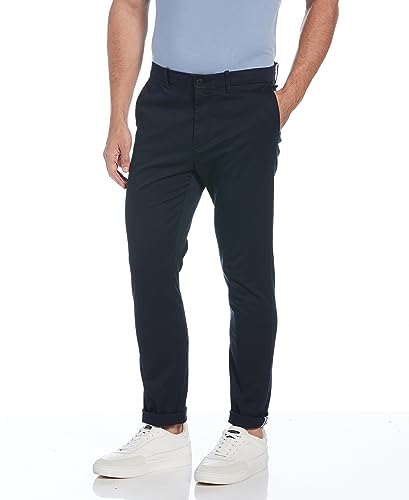 Original Penguin Herren Premium Stretch Slim Fit Chino Freizeithose Dark Sapphire 28-34, Dunkler Saphir von Original Penguin