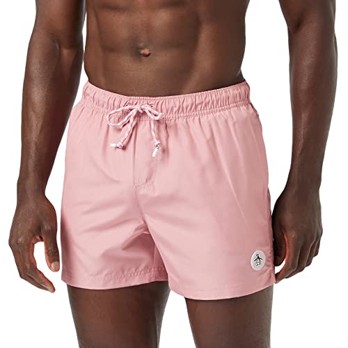 Original Penguin Herren SWM Box Magic Floral Badehose, Fingerhut, L/XL von Original Penguin