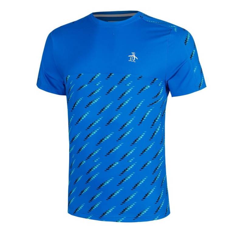 Original Penguin T-Shirt SS Performance Tennis Ball Block von Original Penguin