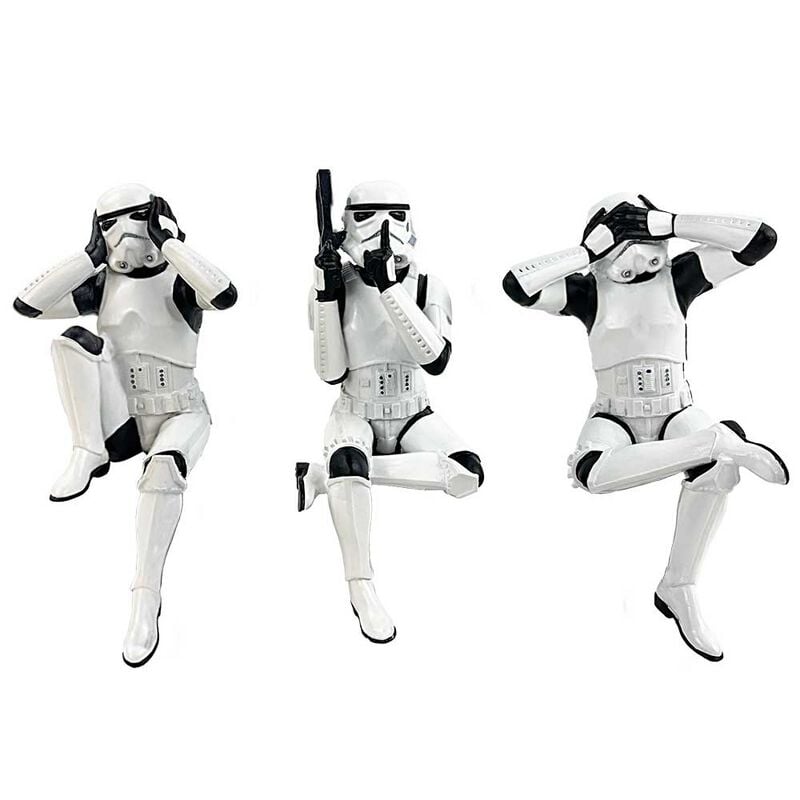 Original Stormtrooper - Disney Statue - Nemesis Now - Three Wise Stormtrooper - multicolor  - Lizenzierter Fanartikel Original Stormtrooper - Disney Statue - Nemesis Now - Three Wise Stormtrooper - multicolor  - Lizenzierter Fanartikel von Original Stormtrooper