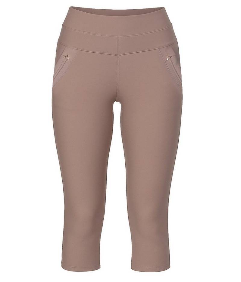 OriginalYou Caprihose Damen Schlupfhose 7/8 Sommer Bermuda bequeme Freizeithose Stretch Material, Große Größen von OriginalYou