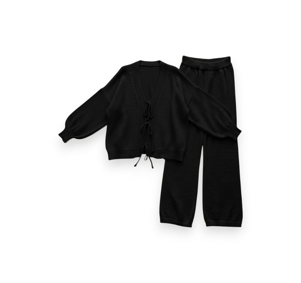 OriginalYou Cardigan Damen Strick Set Cardigan & Hose Loungewear von OriginalYou