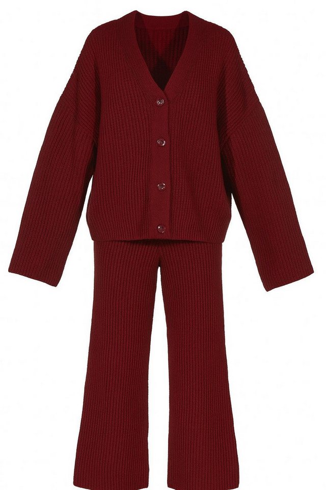 OriginalYou Cardigan Damen Strick-Set Oversize Jacke & Strickhose von OriginalYou