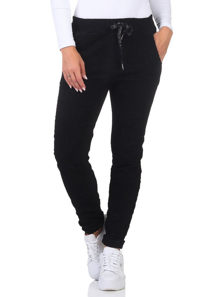 OriginalYou Cordhose Moderne Freizeithose Damen Fein Cordhose mit Schnürung Fein Cord Optik, auch in großen Größen erhältlich OriginalYou Cordhose Moderne Freizeithose Damen Fein Cordhose mit Schnürung Fein Cord Optik, auch in großen Größen erhältlich von OriginalYou