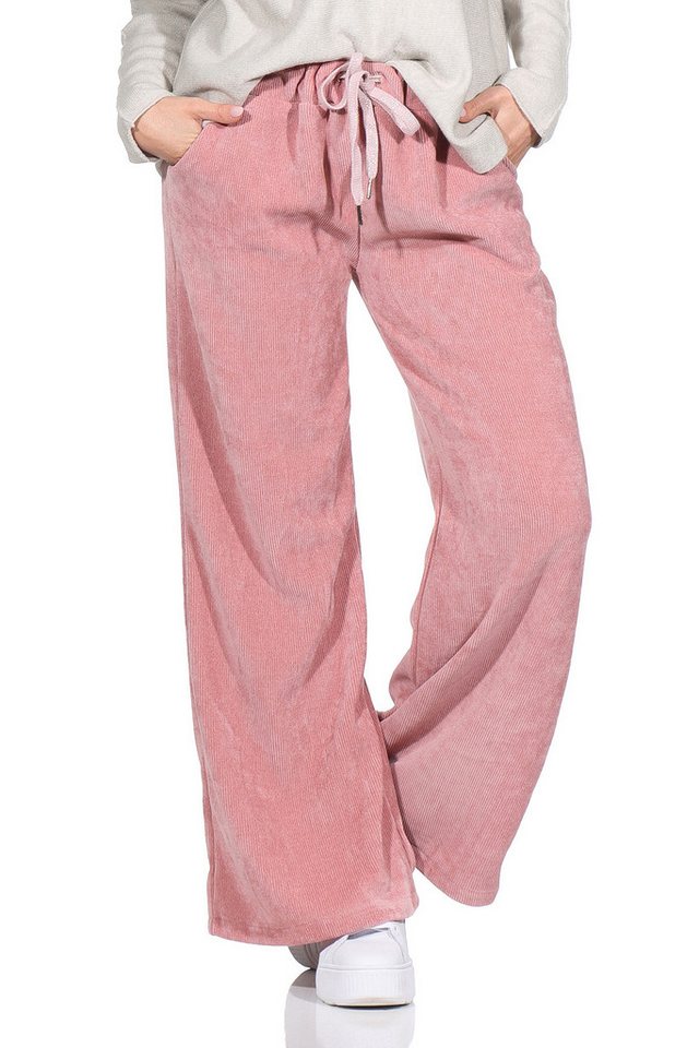 OriginalYou Cordhose Schlupfhose Damen Cordhose Freizeithose Soft Cord Damen Culotte moderne Soft Cord Qualität von OriginalYou