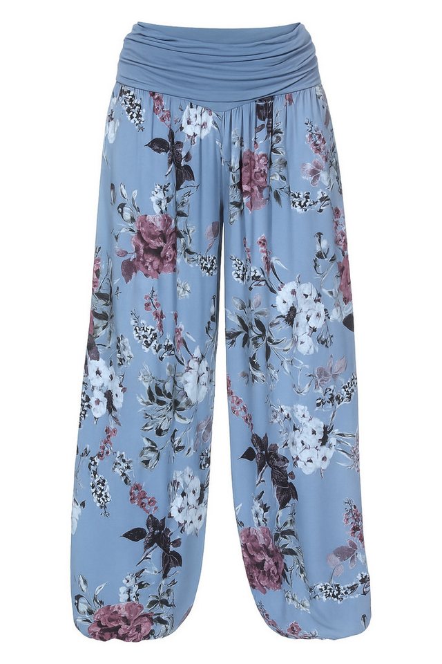 OriginalYou Haremshose Flatterhose Damen Sommerhose leichte Pluderhose mit elastischem Bund von OriginalYou