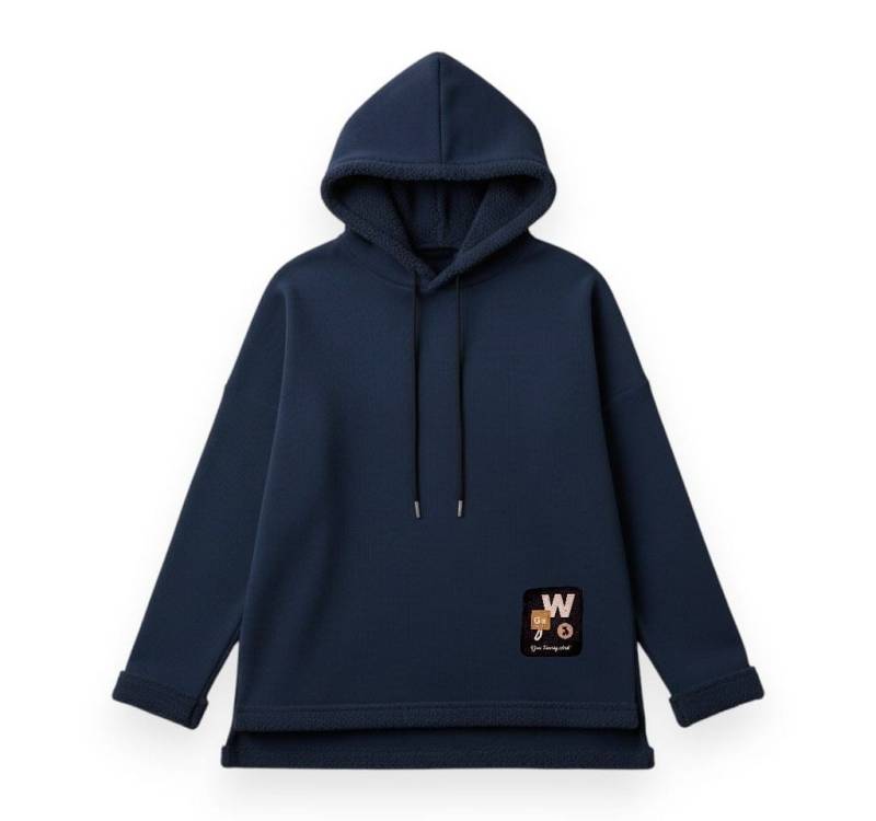 OriginalYou Kapuzenpullover Kapuzenpullover für Damen warm & weich mit weichem Teddyfutter gefüttert von OriginalYou