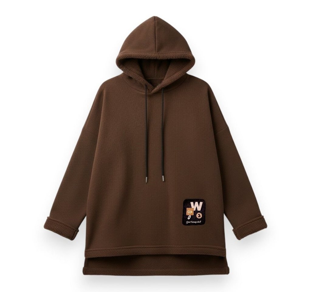 OriginalYou Kapuzenpullover Kapuzenpullover für Damen warm & weich mit weichem Teddyfutter gefüttert von OriginalYou