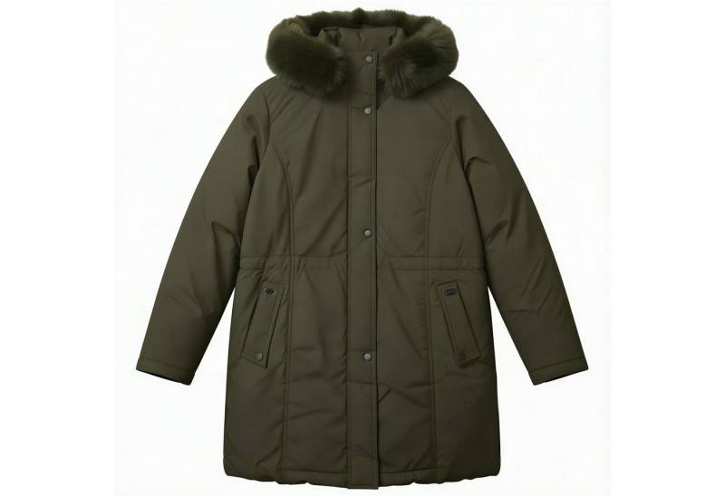 OriginalYou Kurzmantel Damen Kurzmantel mit Teddyfell gefüttert auch in großen Größen erhältlich von OriginalYou