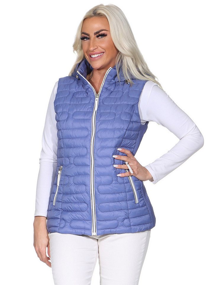 OriginalYou Kurzweste Damen Weste leichte Stepptweste auch in großen Größen erhältlich, moderne Steppung von OriginalYou