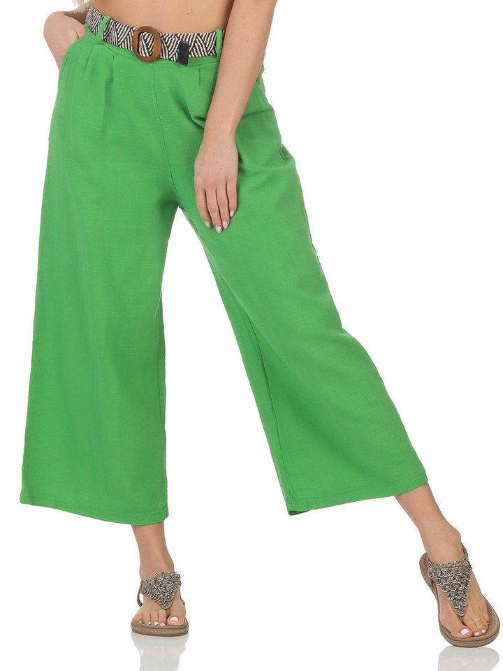OriginalYou Leinenhose Damen Leinenhose 7/8 Länge Culotte Sommerhose Leinenlook, angenehme Leinen-Baumwoll Qualität OriginalYou Leinenhose Damen Leinenhose 7/8 Länge Culotte Sommerhose Leinenlook, angenehme Leinen-Baumwoll Qualität von OriginalYou