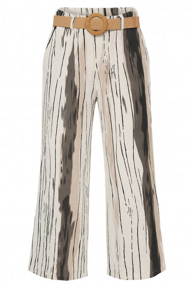 OriginalYou Marlene-Hose Damen Sommerhose luftige Culotte elastischer Gummizug, modernes Design von OriginalYou