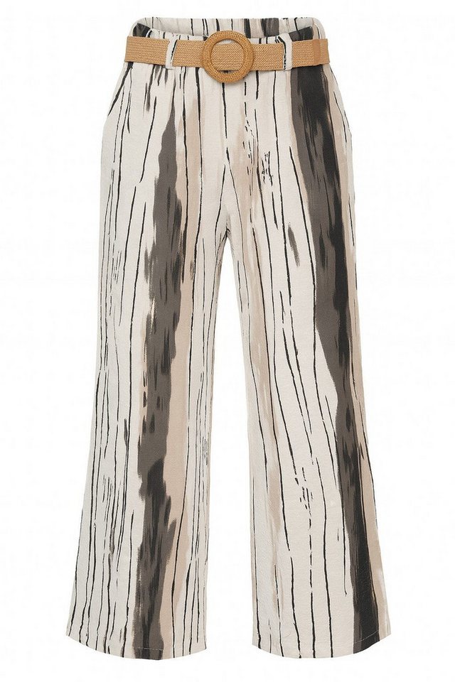 OriginalYou Marlene-Hose Damen Sommerhose luftige Culotte elastischer Gummizug, modernes Design von OriginalYou