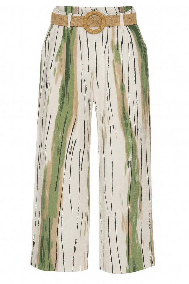 OriginalYou Marlene-Hose Damen Sommerhose luftige Culotte elastischer Gummizug, modernes Design von OriginalYou