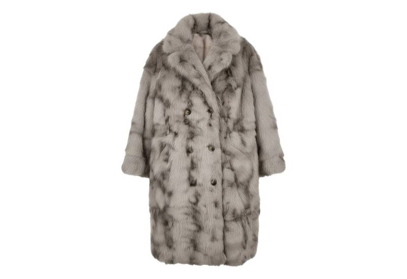 OriginalYou Regenmantel Damen Kunstfell Mantel Kuschelweich & Warmherzig One Size von OriginalYou