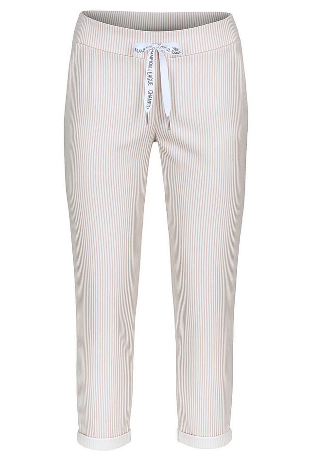 OriginalYou Schlupfhose Stretchhose Damen Joggpant leichte Schlupfhose leichter Gummibund mit Kordelzug von OriginalYou