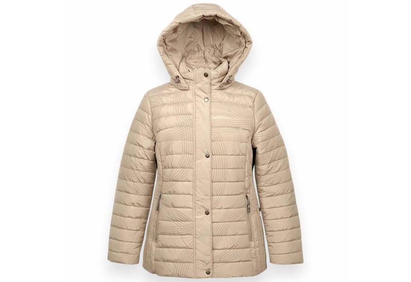 OriginalYou Steppjacke Damenjacke mit Velourstreifen in großen Größen erhältlich von OriginalYou