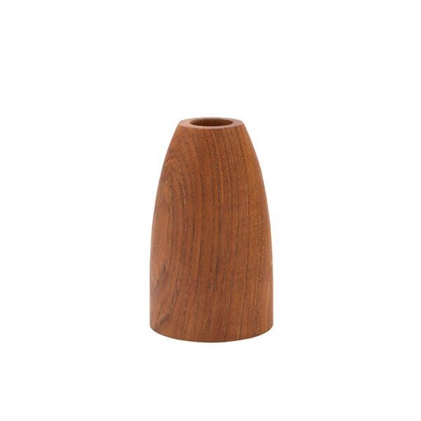 Originalhome Kerzenständer aus recyceltem Teakholz, Conical, L von Originalhome