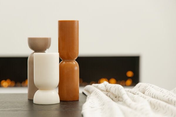 Originalhome Pflanzenbasierte Kerzen im organischen Design – 3er-Set von Originalhome