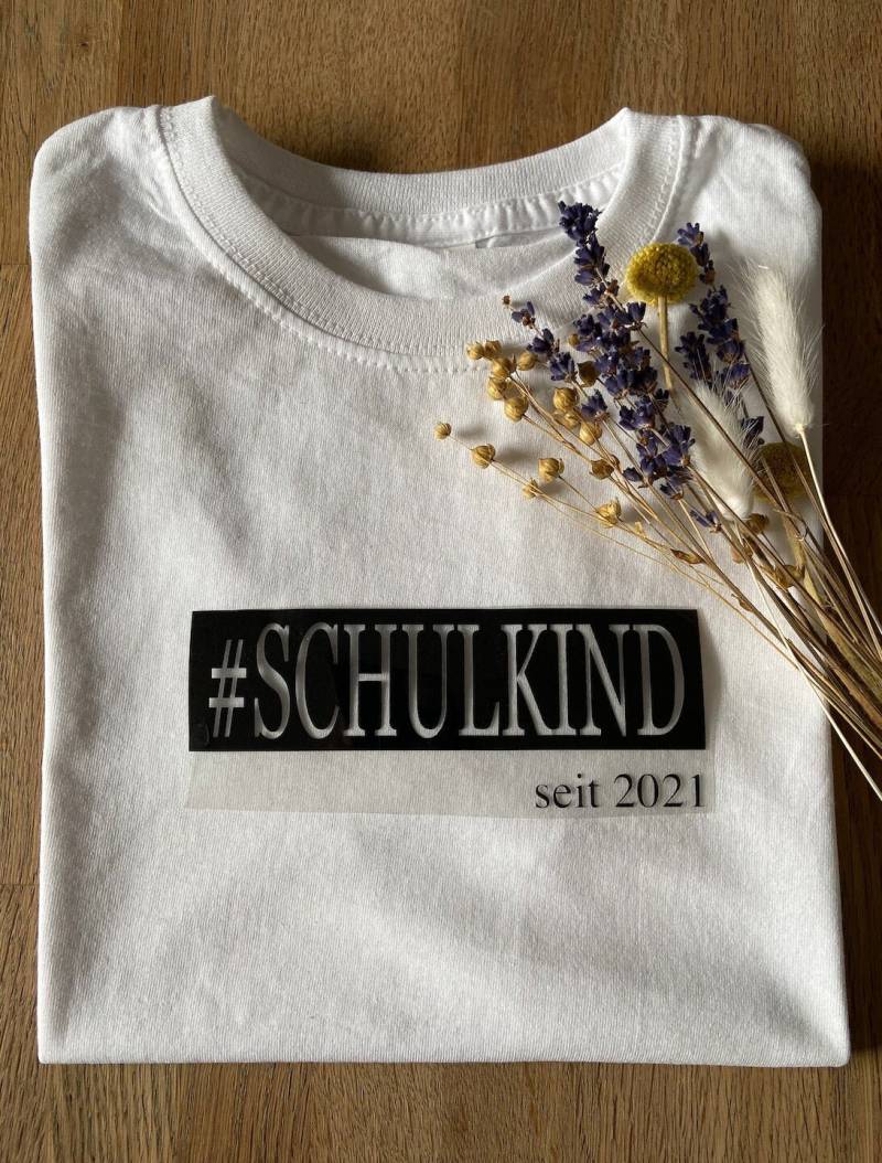 Bügelbild Einschulung Schulkind 2023 - Geschenk Mädchen Junge Geburtstag von OriginelleSchaetze