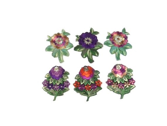 1 Antike Applikation Seidenblume Aufnäher Stickerei Patches Antiker Vogel 1935 1 Antike Applikation Seidenblume Aufnäher Stickerei Patches Antiker Vogel 1935 von OrinsTreasureChest