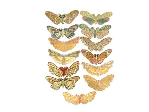 1 Antike Applikation Vintage Seide Schmetterling Aufnäher Stickerei Patches Patch 1935 Nr 1 Antike Applikation Vintage Seide Schmetterling Aufnäher Stickerei Patches Patch 1935 Nr von OrinsTreasureChest