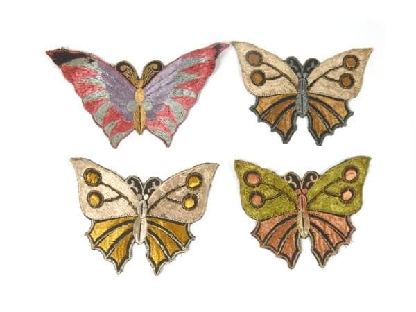 1 Antike Applikation Vintage Seide Schmetterling Aufnäher Stickerei Patches Patch 1935 Nr 1 Antike Applikation Vintage Seide Schmetterling Aufnäher Stickerei Patches Patch 1935 Nr von OrinsTreasureChest