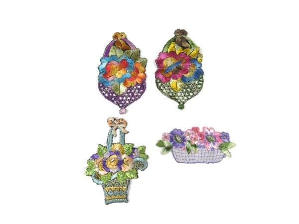 1 Antike Seide Blumen Korb Patch Stickerei Applikation Patches Antiker Flicken 1935 Nr 3 1 Antike Seide Blumen Korb Patch Stickerei Applikation Patches Antiker Flicken 1935 Nr 3 von OrinsTreasureChest
