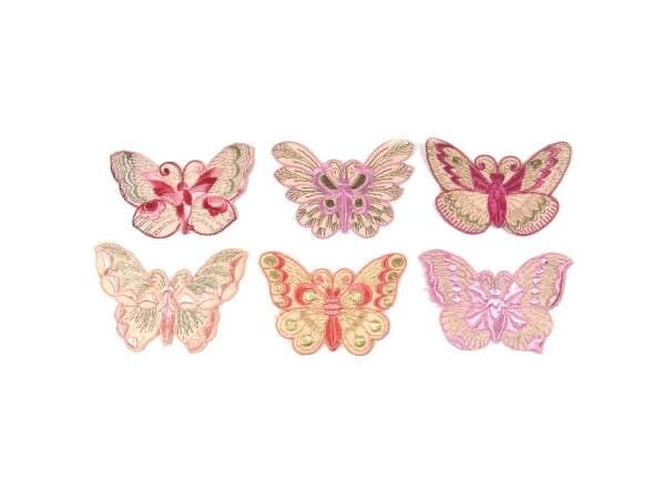 1 Antike Seide Rosa Schwarz Schmetterling Patches Stickerei Applikation 1935 1 Antike Seide Rosa Schwarz Schmetterling Patches Stickerei Applikation 1935 von OrinsTreasureChest