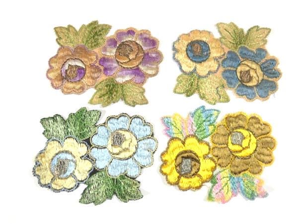 1 Antike Seidenblume Applikation Stickerei Patches Blumen Aufnäher Korb 1935 Nr 6 1 Antike Seidenblume Applikation Stickerei Patches Blumen Aufnäher Korb 1935 Nr 6 von OrinsTreasureChest