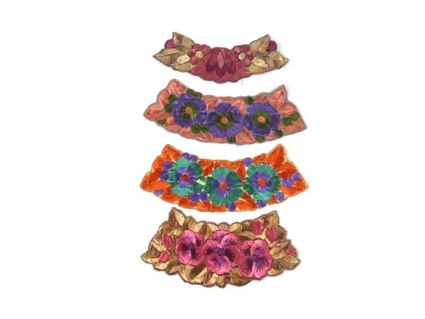 1 Antike Seidenblume Kragen Applikation Vintage Blumenborte Blume Patch Nr 8 1 Antike Seidenblume Kragen Applikation Vintage Blumenborte Blume Patch Nr 8 von OrinsTreasureChest