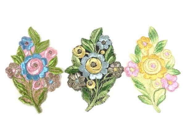 1 Antiker Seiden Blumenstrauß Applikation Patch Stickerei Patches Blumen Aufnäher Viola 1935 Nr 11 1 Antiker Seiden Blumenstrauß Applikation Patch Stickerei Patches Blumen Aufnäher Viola 1935 Nr 11 von OrinsTreasureChest