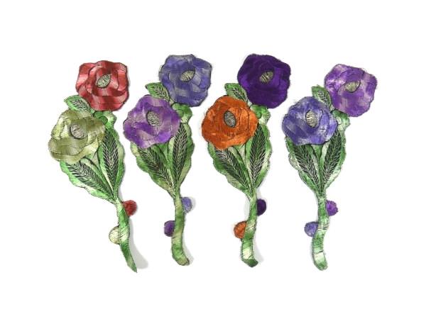 1 Jumbo Seide Lila Blumen Applikation Patch Stickerei Patches Antike 1935 Nr 6 1 Jumbo Seide Lila Blumen Applikation Patch Stickerei Patches Antike 1935 Nr 6 von OrinsTreasureChest