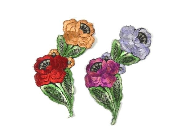 1 Jumbo Seide Rosa Lila Altrosa Blumen Applikation Patch Stickerei Antik Aufnäher 1935 Nr 10 1 Jumbo Seide Rosa Lila Altrosa Blumen Applikation Patch Stickerei Antik Aufnäher 1935 Nr 10 von OrinsTreasureChest