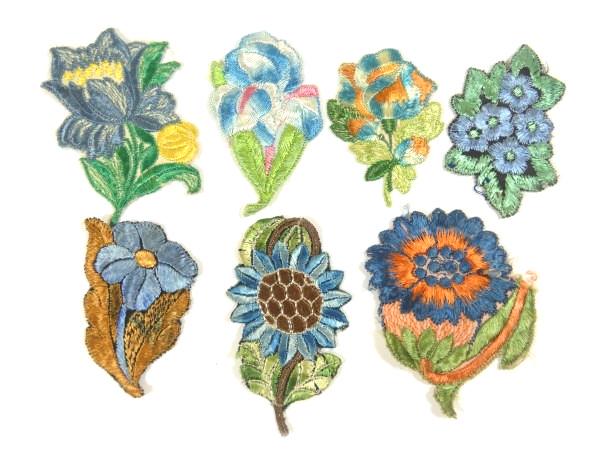 1 Kleine Blaue Blume Applikation Antik Blumen Aufnäher Bügelbild Patch 1935 Nr 2 1 Kleine Blaue Blume Applikation Antik Blumen Aufnäher Bügelbild Patch 1935 Nr 2 von OrinsTreasureChest