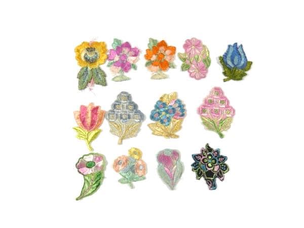 1 Mini Seidenblume Patch Stickerei Applikation Patches Antike Blume 1935 Nr 1 Mini Seidenblume Patch Stickerei Applikation Patches Antike Blume 1935 Nr von OrinsTreasureChest