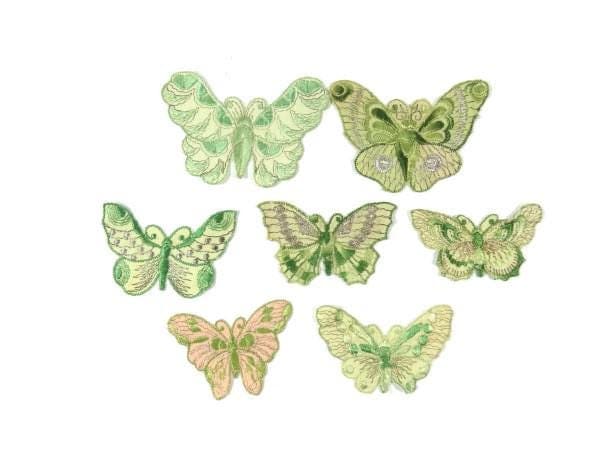 1 Vintage Seide Grün Schmetterling Patches Stickerei Applikation Antike Patch Nr 2 1 Vintage Seide Grün Schmetterling Patches Stickerei Applikation Antike Patch Nr 2 von OrinsTreasureChest