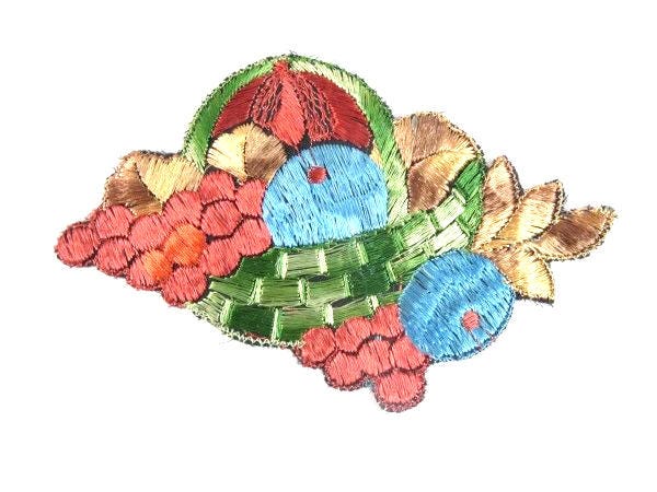 Antiken Seide Obst Korb Patch Stickerei Applikation Patches Antike 1935 Nr. 4 Antiken Seide Obst Korb Patch Stickerei Applikation Patches Antike 1935 Nr. 4 von OrinsTreasureChest