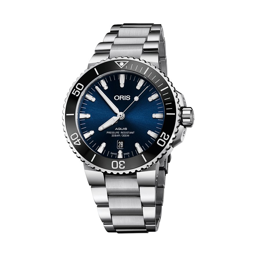 Oris Herrenuhr Aquis Date 01 733 7730 4135-07 8 24 05PEB von Oris