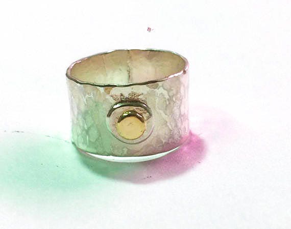 Silberring, Trauringe, Stapelbare Ringe, Feinsilberring von OritNaar