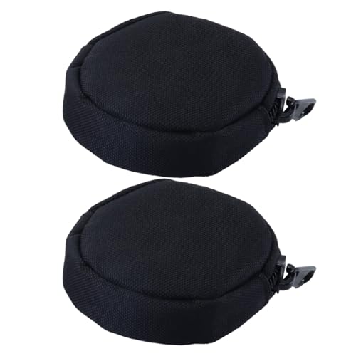 Orivin 2 PCS Münzkauf-Schlüsselanhänger Professionelles Beutelzubehör Für Männer Kleine Runde Münzhaltertasche Als Geldbörse Wechselgeldbörse EDC-Taschen von Orivin