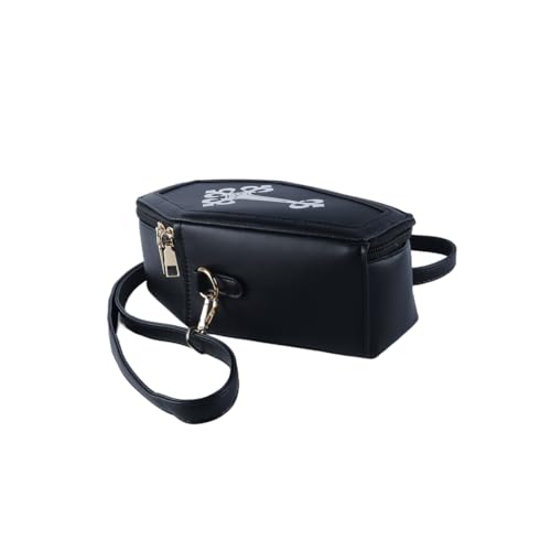 Orivin Gothic Umhängetasche in Sargform für Gothic und Mottoparty von Orivin