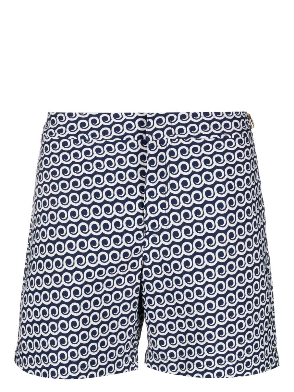 Orlebar Brown Badeshorts mit Wellen-Print - Blau von Orlebar Brown