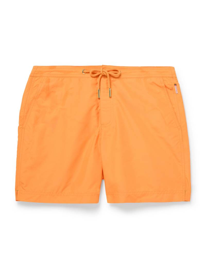 Orlebar Brown - Bulldog Straight-Leg Mid-Length Recycled Swim Shorts - Men - Orange - UK/US 30 von Orlebar Brown