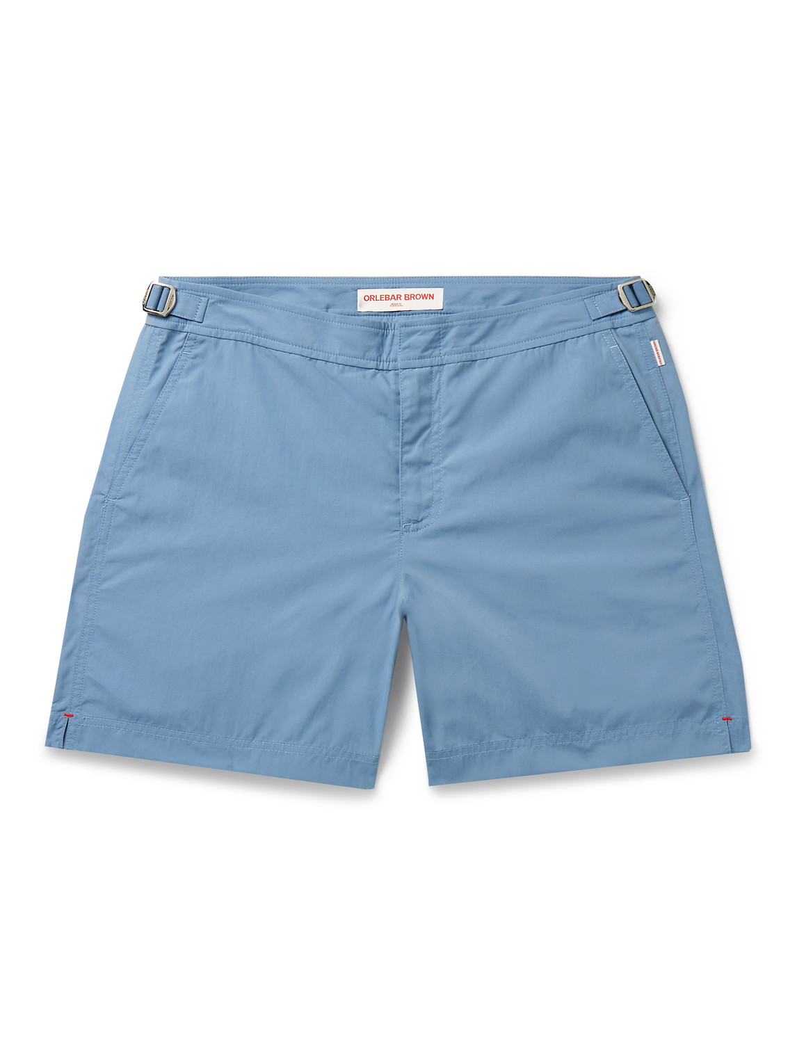 Orlebar Brown - Bulldog Straight-Leg Mid-Length Swim Shorts - Men - Blue - UK/US 34 von Orlebar Brown