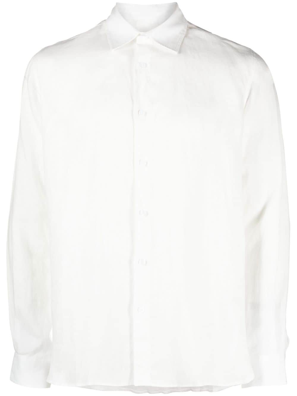 Orlebar Brown Justin Hemd aus Leinen - Weiß von Orlebar Brown