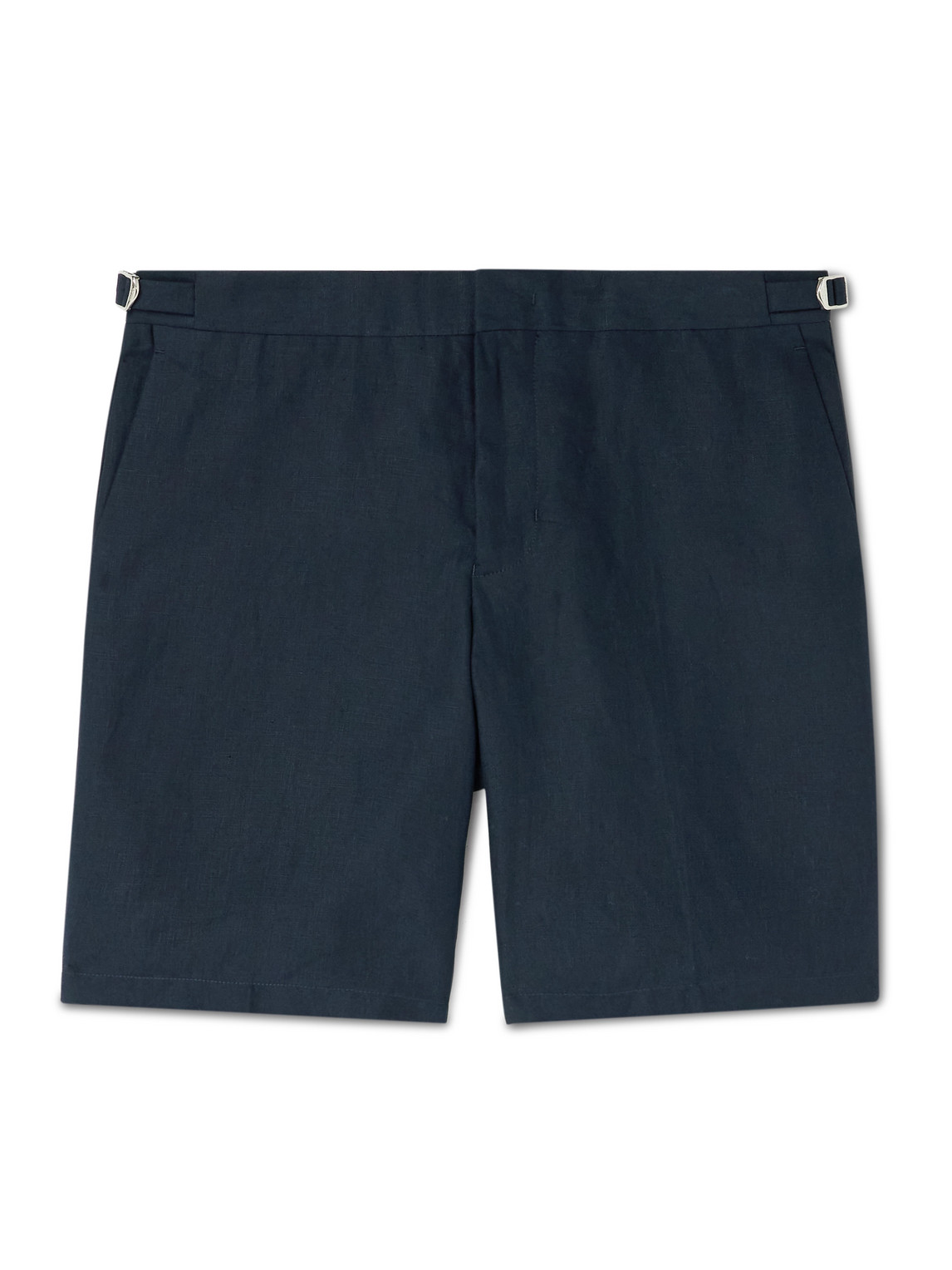 Orlebar Brown - Norwich Straight-Leg Linen Shorts - Men - Blue - UK/US 32 Orlebar Brown - Norwich Straight-Leg Linen Shorts - Men - Blue - UK/US 32 von Orlebar Brown