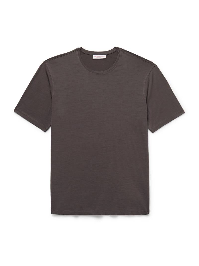 Orlebar Brown - OB-T Slim-Fit Merino Wool-Jersey T-Shirt - Men - Brown - S von Orlebar Brown